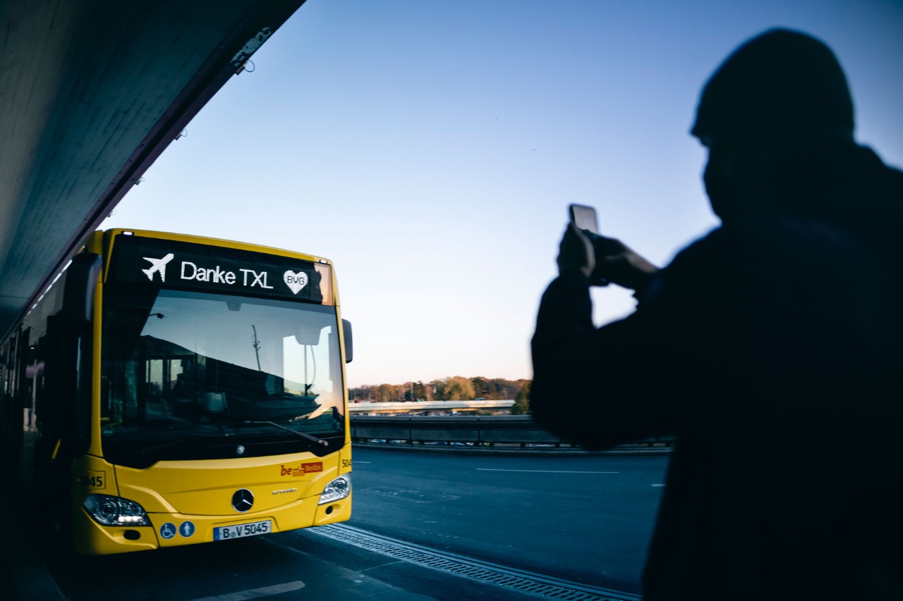 TXL-Bus sagt #dankeTXL